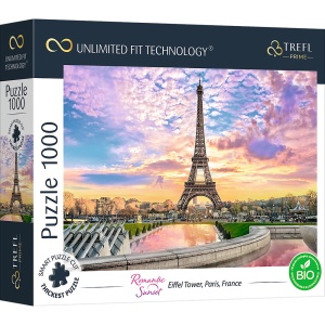 PUZZLE TREFL UFT 1000 TURNUL EIFFEL - Img 1