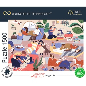 PUZZLE TREFL UFT 1500 IMBRATISARI ZILNICE - Img 3
