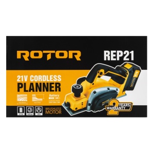 Rindea pe acumulator ROTOR REP21, 21V/3Ah, 500 W, 16000 rot/min ,Brushless - Img 10