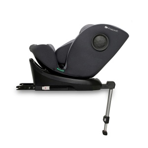 SCAUN AUTO I-SIZE, 40-150 CM, KINDERKRAFT I-360, GREY - Img 4