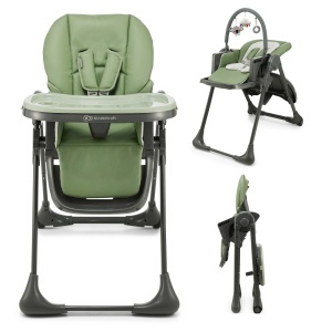 SCAUN DE MASA KINDERKRAFT TUMMIE, PLIABIL, GREEN - Img 2
