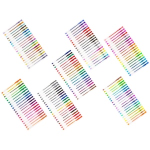 Set 140 piese, Pixuri cu gel multicolor cu sclipici (glitter) - Img 5