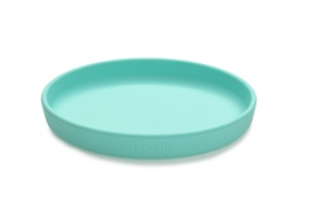 SET 3 RECIPIENTE SILICON HRANA BEBE, MELII, BLUE&LIME&MINT - Img 2