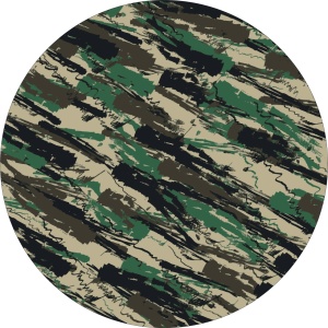 Set 4 Folii Imprimate Outdoor cu EcoSolvent, autoadezive, pentru decorarea jantelor auto, dimetru 60 cm, model FJT-19 - Img 3