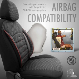 Set huse scaun auto PREMIUM, Universale, nefractionat, OTOM SPORT PLUS 102 - Img 6