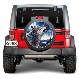 Sticker Auto "Roata de Rezerva" rezistenta la intemperii si raze UV, diametru 55 cm, Cod: AVX-RR18 - Img 1