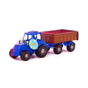 Tractor cu remorca, Altay, 58x17x18 cm, Polesie - Img 2