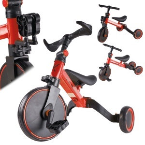 Tricicleta TRIKE FIX MINI, 3in1 adaptabila, culoare Rosie - Img 2