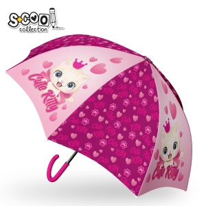 Umbrela copii, CUTE KITTY, 48.5 cm - S-COOL - Img 1