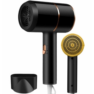 Uscator de par pentru casa sau calatorii, alimentare 220V, culoare Neagra, AVX-AG440E - Img 1