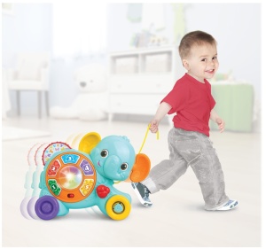 WINFUN JUCARIE DE TRAS ELEFANT CU SUNETE SI LUMINI - Img 3