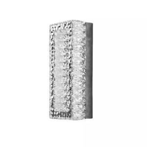 Aplica LED Cristal Mefisto 24W Argintiu - Img 3