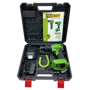 Autofiletanta pe acumulator PROCRAFT PA18LiN, 20 V DC, 2 Ah, 0-600/0-2100 rpm - Img 7