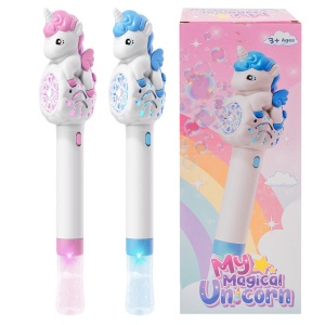 Baloane de sapun, cu baterii, Unicorn - Img 1