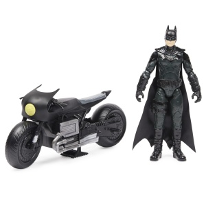 BATMAN FILM MOTOCICLETA LUI BATMAN SI FIGURINA BATMAN 30CM - Img 2