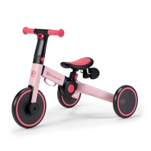 BICICLETA DE ECHILIBRU / TRICICLETA KINDERKRAFT 4TRIKE, CANDY PINK - Img 3