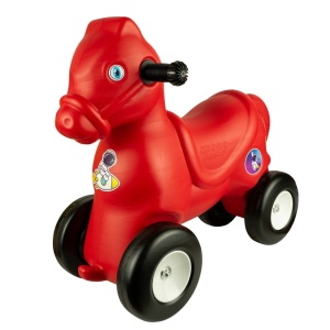 Calut cu roti, rosu - ROBENTOYS - Img 1