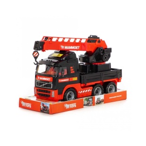 Camion cu macara - Mammoet, 49x19x31 cm, Polesie - Img 1