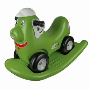 Catel balansoar 2 in 1, verde - ROBENTOYS - Img 1