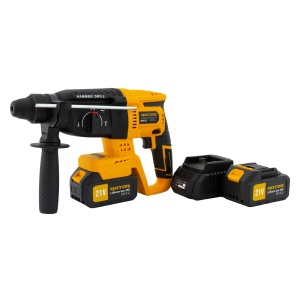 Ciocan rotopercutor cu acumulator, RRH21V ROTOR 21V/3Ah , 1800 rpm, 4450 bpm, - Img 2