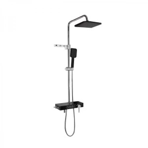 Coloana Dus Afisaj LCD Inox Negru Argintiu SJG/006 - Img 3