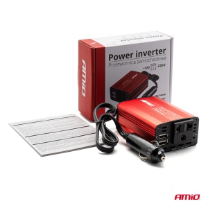 Convertor de tensiune 12V -> 230V, 150W/300W, 2 x USB 5V - Img 5