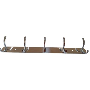 Cuier 5 brate, 45cm, cromat - Img 3