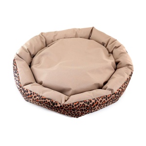 Culcus din material impermeabil pentru caine/pisica, model Animal Print, 77 cm - Img 1
