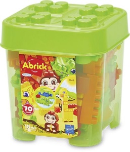 ECOIFFIER ABRICK SET CONSTRUCTIE ANIMALE 70 PIESE - Img 1