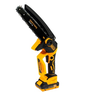Fierastrau cu lant si acumulator ROTOR RMC21-8, 21V / 2Ah, Brushless , Ungere lanț , - Img 2
