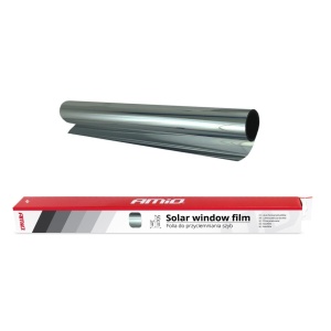 Folie tip oglinda pentru geamuri Silver 0.5x3m(15%) - Img 3
