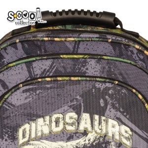 Ghiozdan ergonomic DINO, 40.5x29x13.5 cm - S-COOL - Img 2