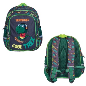 Ghiozdan gradinita COOL TREX, 33x27x15 cm - S-COOL - Img 2