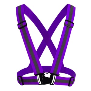 Ham bretele reflectorizante, culoare Violet - Img 1