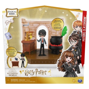 HARRY POTTER WIZARDING WORLD MAGICAL SALA DE CLASA MINIS POTIUNI HARRY POTTER - Img 1