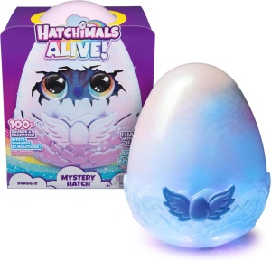 HATCHIMALS ALIVE MISTERY HATCH OU DRAGGLE - Img 1