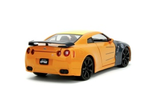 JADA MASINUTA METALICA NARUTO 2009 NISSAN GT R 1:24 - Img 4