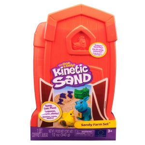 KINETIC SAND SET FERMA DE ANIMALE 340G - Img 1