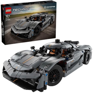 LEGO TECHNIC HIPERMAȘINA KOENIGSEGG JESKO ABSOLUT GRI 42173 - Img 3