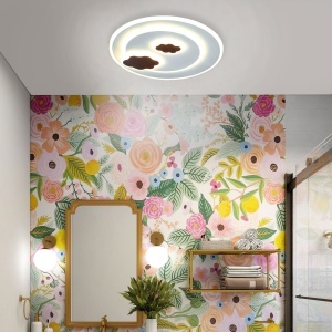 Lustra LED NOOR 30W, lumina Rece/Calda/Neutra, Alb - Img 1