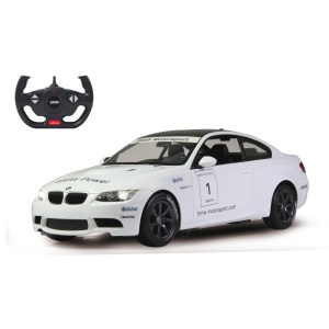 MASINA CU TELECOMANDA BMW M3 ALB CU SCARA 1 LA 14 - Img 2