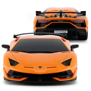 MASINA CU TELECOMANDA LAMBORGHINI PORTOCALIU CU SCARA 1 LA 24 - Img 4