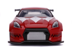 MASINUTA METALICA POWER RANGERS 2009 NISSAN GT-R R35 SCARA 1 LA 32 - Img 3
