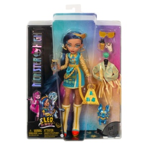 MONSTER HIGH PAPUSA CLEO DENILE CU ANIMALUT SI ACCESORII - Img 1