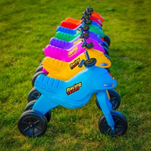 Motocicleta fara pedale, portocalie - ROBENTOYS - Img 2
