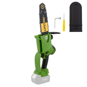 Motofierastrau cu acumulator Procraft PKA20, Li-ion, 20 V, 4.0 Ah, 4600 rotatii, Brushless, Lama 24 cm - Img 1