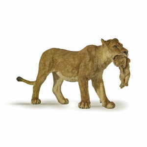 PAPO FIGURINA LEOAICA CU PUI - Img 1