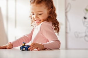 PATRULA CATELUSILOR PUP SQUAD RACERS VEHICUL CU FIGURINA CHASE - Img 3