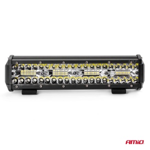 Proiector LED pentru Off-Road, ATV, SSV, culoare 6500K, 6400 lm, tensiune 9 - 36V, dimensiuni 300 x 74 mm - Img 4
