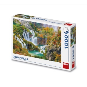 Puzzle 1000 piese, Lacurile Plitvice - DINO TOYS - Img 1